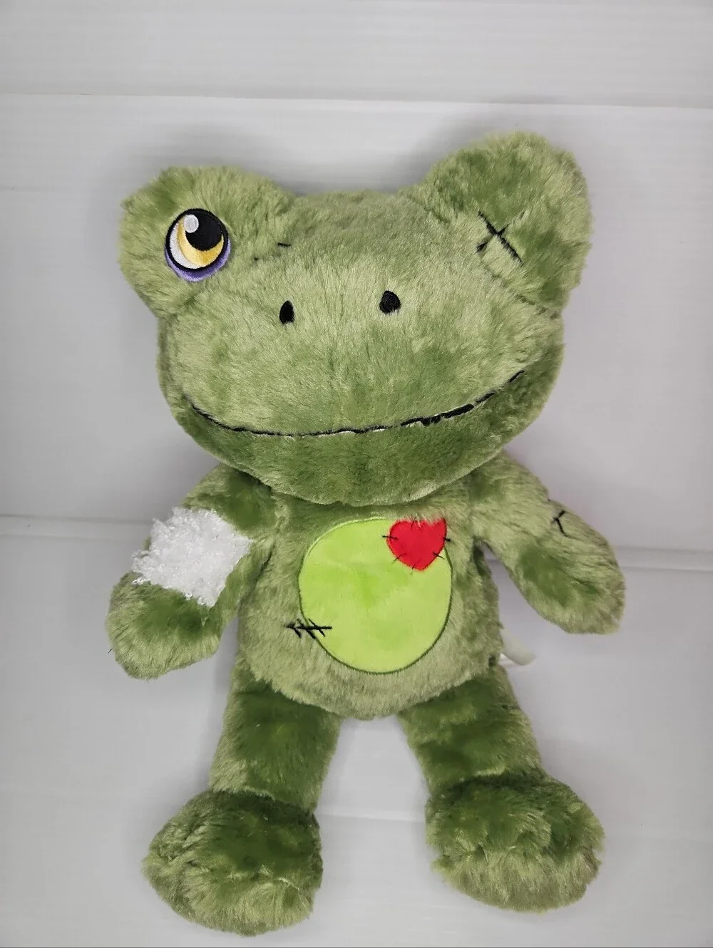 Build-A-Bear Zombie Frog Plush 18